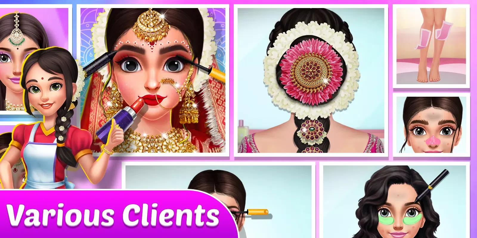 Tangkapan skrin Indian Fashion: Cook & Style