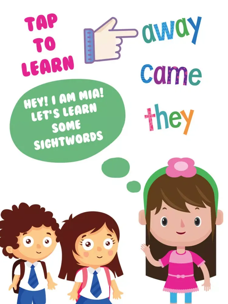 My First Sight Words For Kids iPad  Screenshots