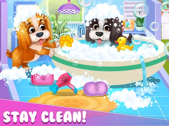 Capturas de tela do Puppy Pet House iPad 