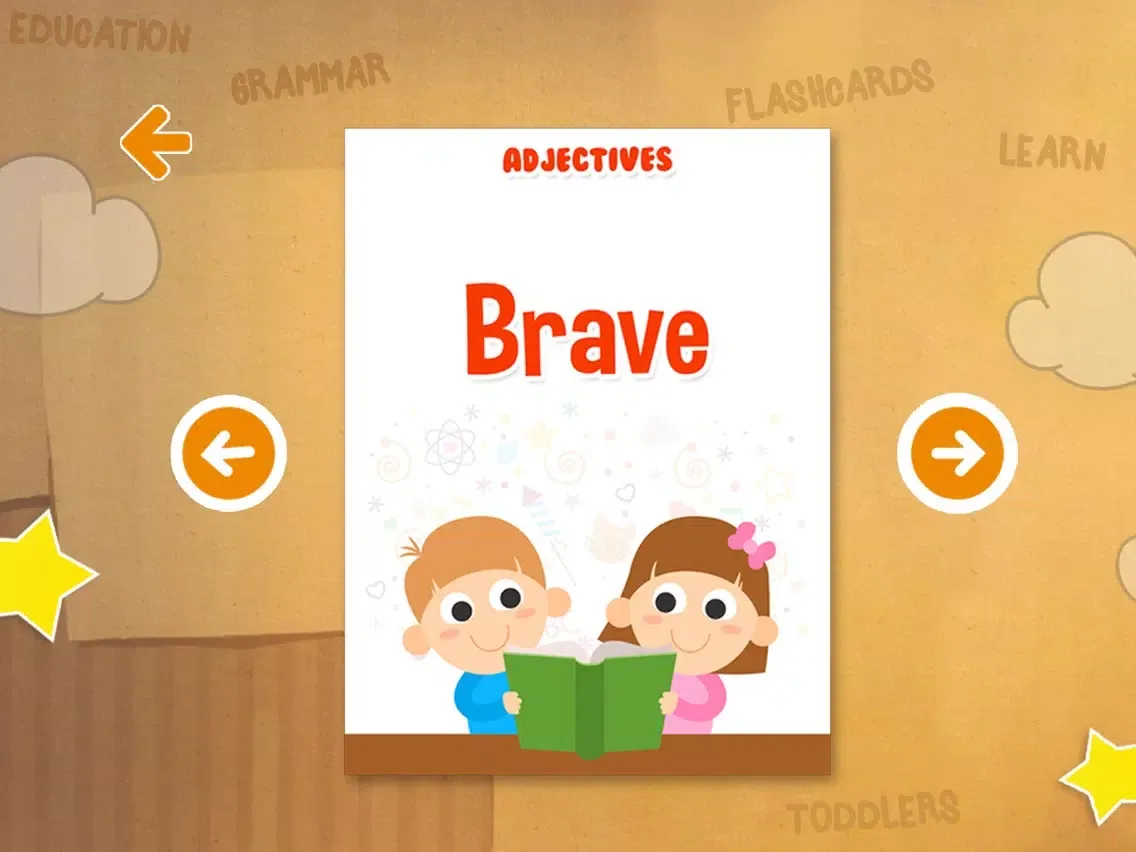 Ảnh chụp màn hình của Sight Adjective Words iPad 