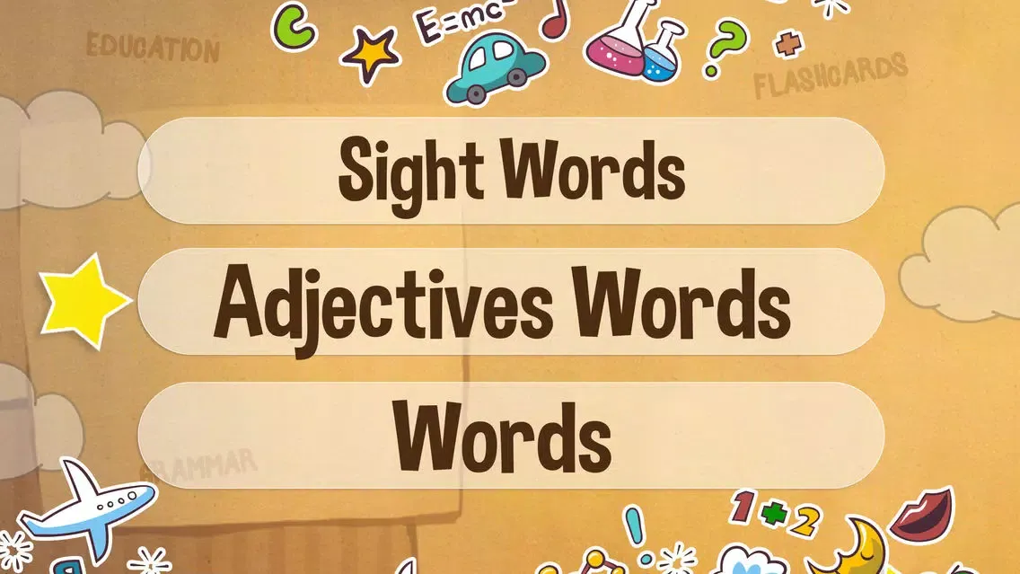 Ảnh chụp màn hình của Sight Adjective Words