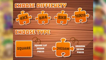 Capturas de tela do Super Cartoon Jigsaw Puzzles