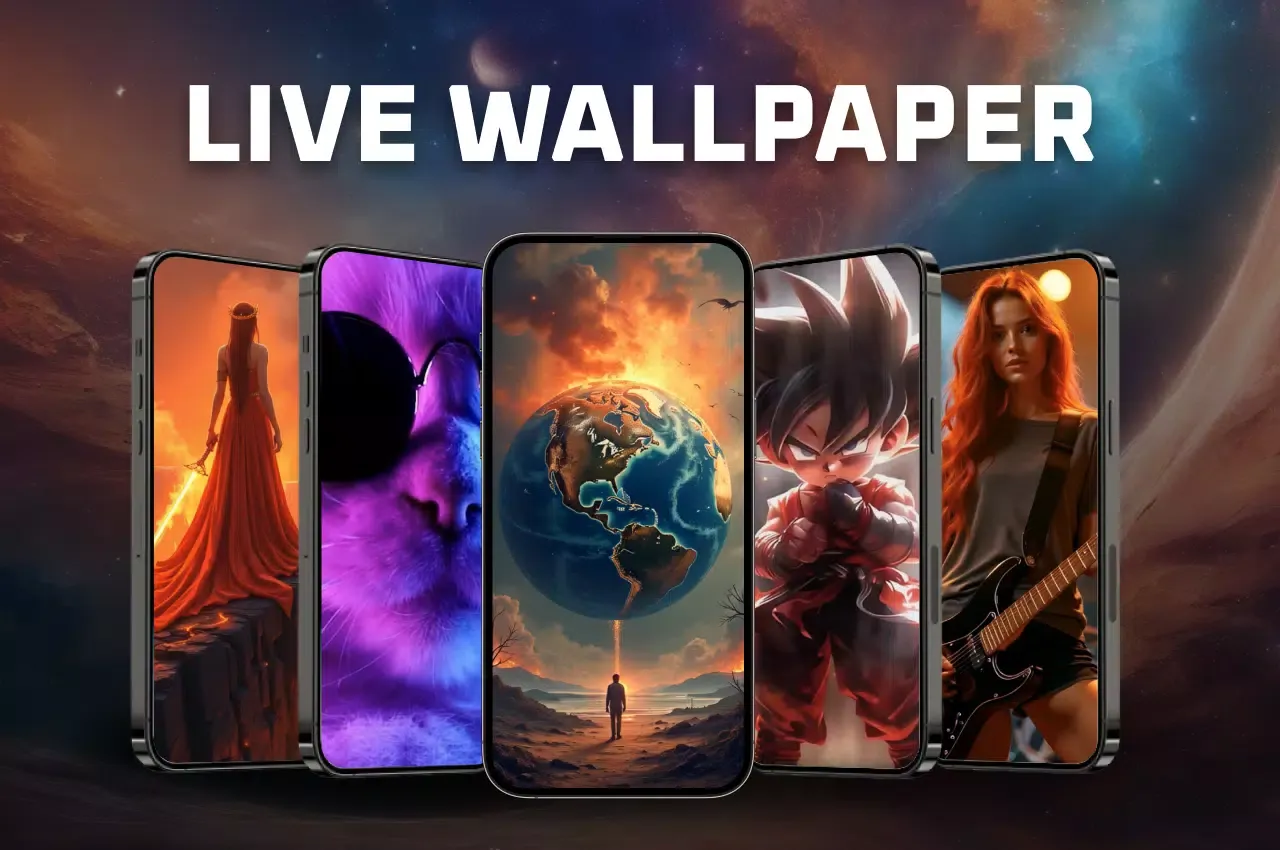 Capturas de pantalla de Magic Wallpaper-Fluid&Live