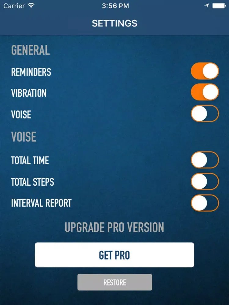Pedometer Walking Step Counter Tracker - Walk Me 10000 Fitness Steps Workout iPad  Screenshots