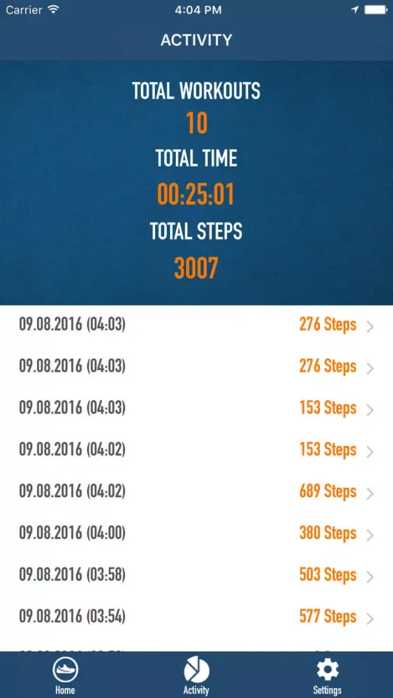 Pedometer Walking Step Counter Tracker - Walk Me 10000 Fitness Steps Workout Screenshots