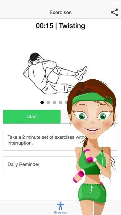 How to Lose Belly Fat - 2 minute Home Gym AB Workouts Screenshots