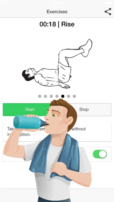 How to Lose Belly Fat - 2 minute Home Gym AB Workouts Screenshots