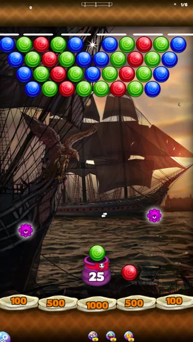 Bubble Shooter Pirates - Poppers Ball Mania应用截图