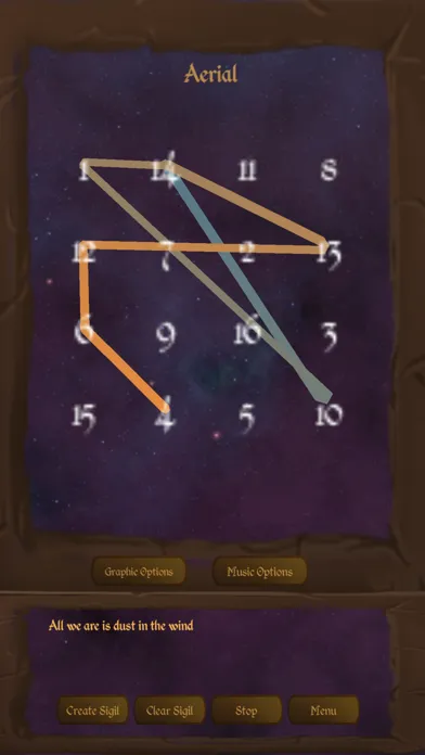 ภาพหน้าจอของ Sigil Music