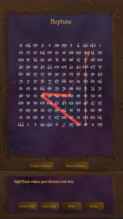 ภาพหน้าจอของ Sigil Music