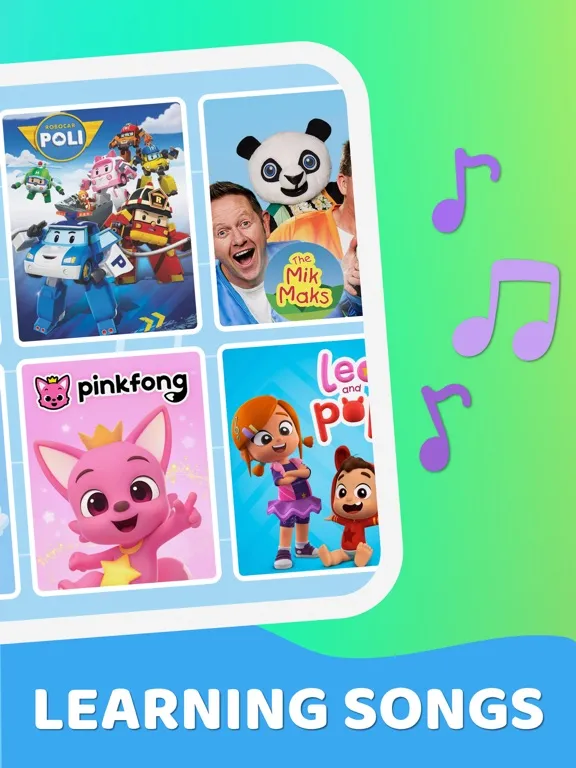 Zrzuty ekranu Nursery Rhymes Songs | TinyBee iPad 