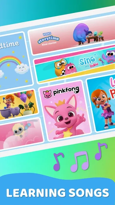 Zrzuty ekranu Nursery Rhymes Songs | TinyBee