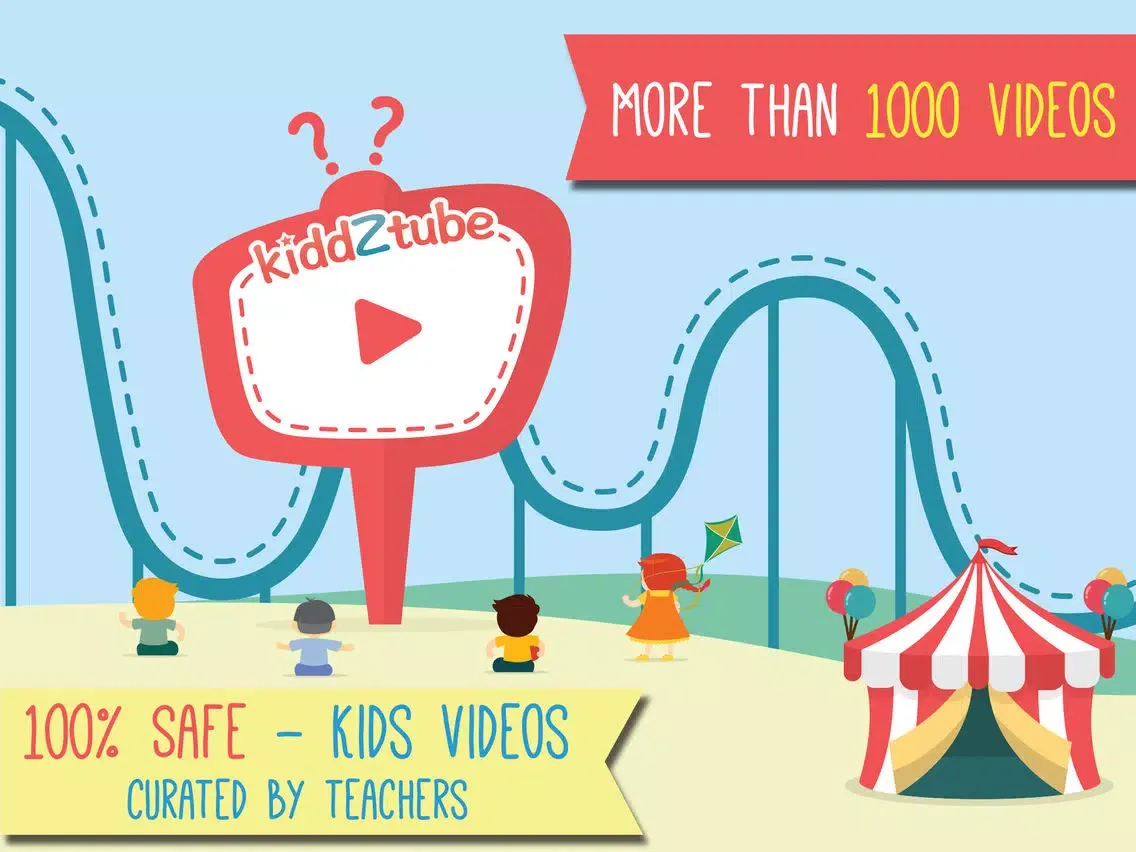Captures d'écran de Safe Kids Videos |kiddZtube YT iPad 