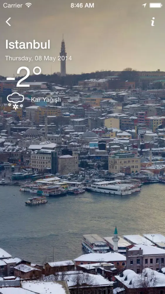 Screenshot di Hava Nasıl