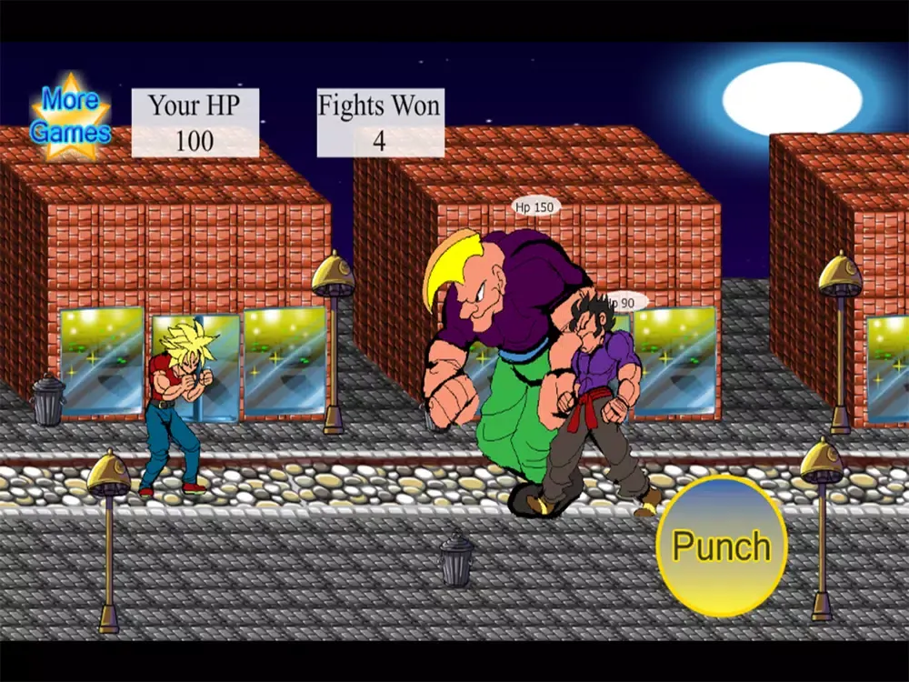 Скриншоты Fighting In the Streets Brawl iPad 