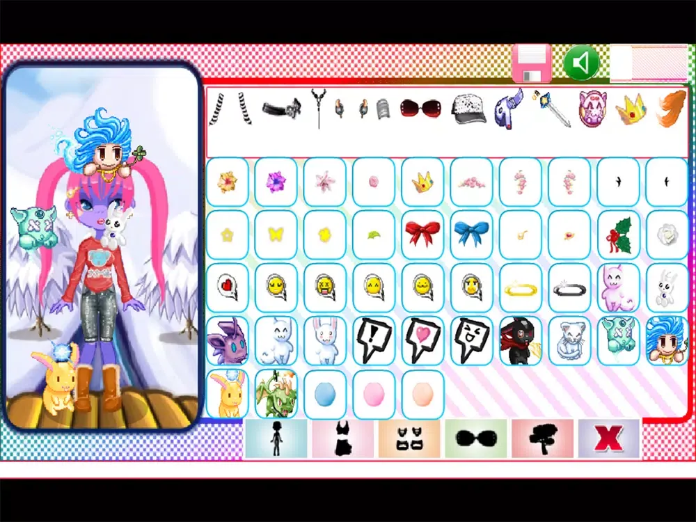 Maidens Avatar Creator Deluxe iPad  스크린샷