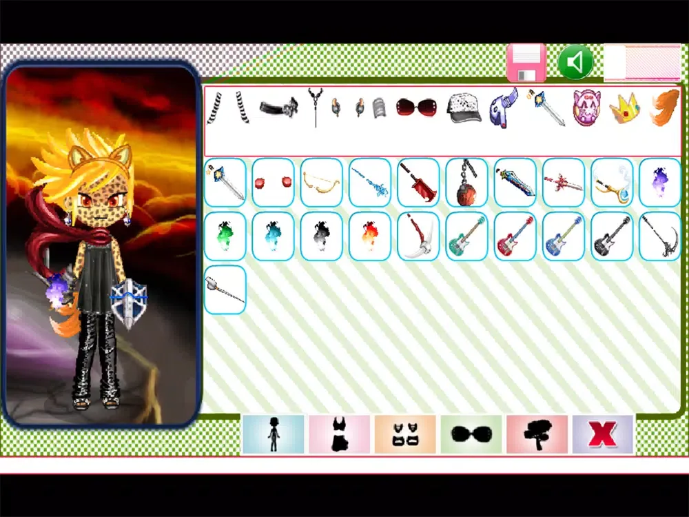 Maidens Avatar Creator Deluxe iPad  스크린샷
