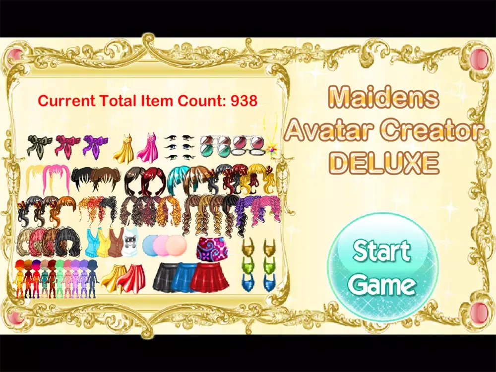 Maidens Avatar Creator Deluxe iPad  스크린샷