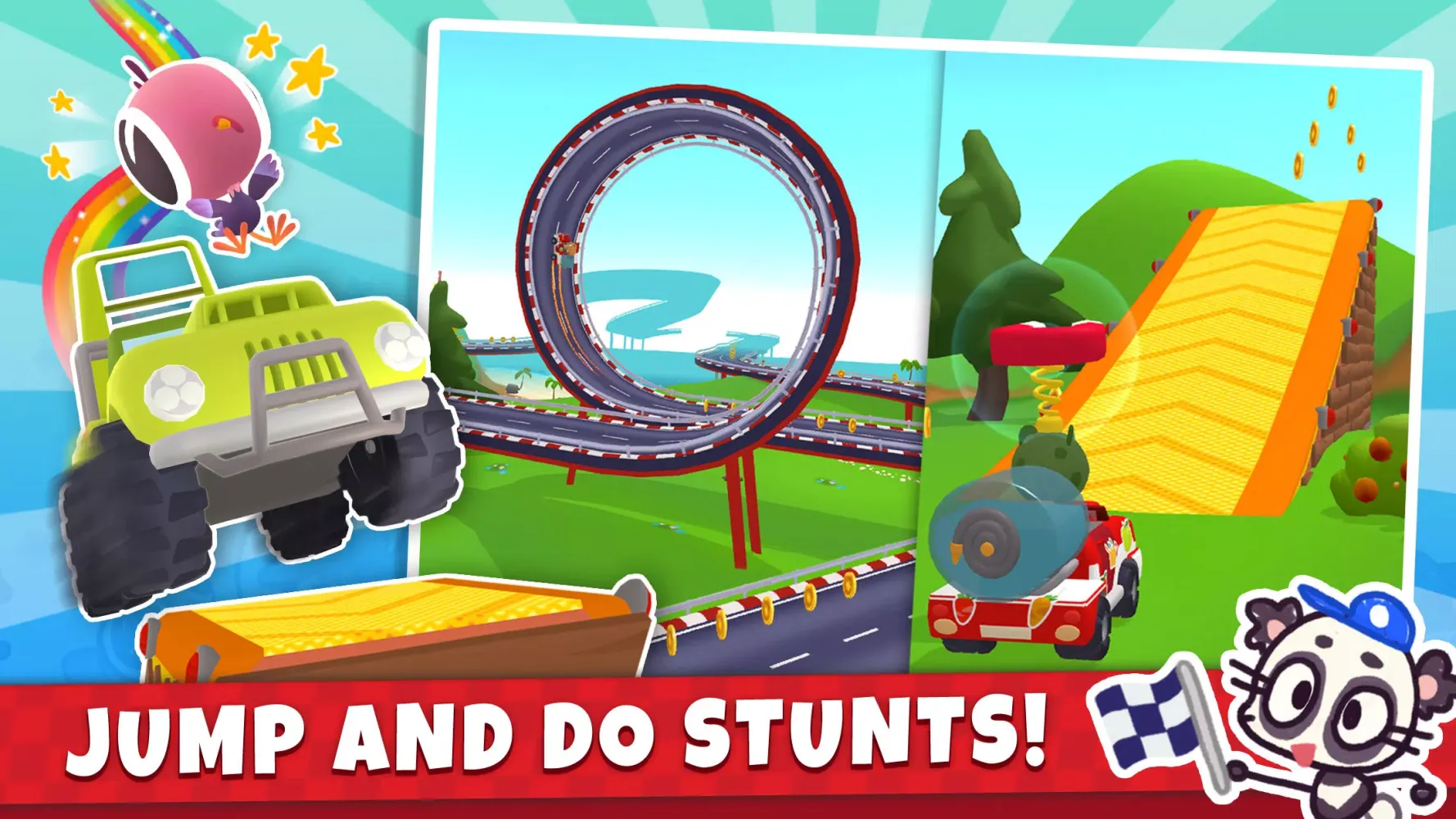 Capturas de pantalla de Puppy Cars – Kids Racing Game