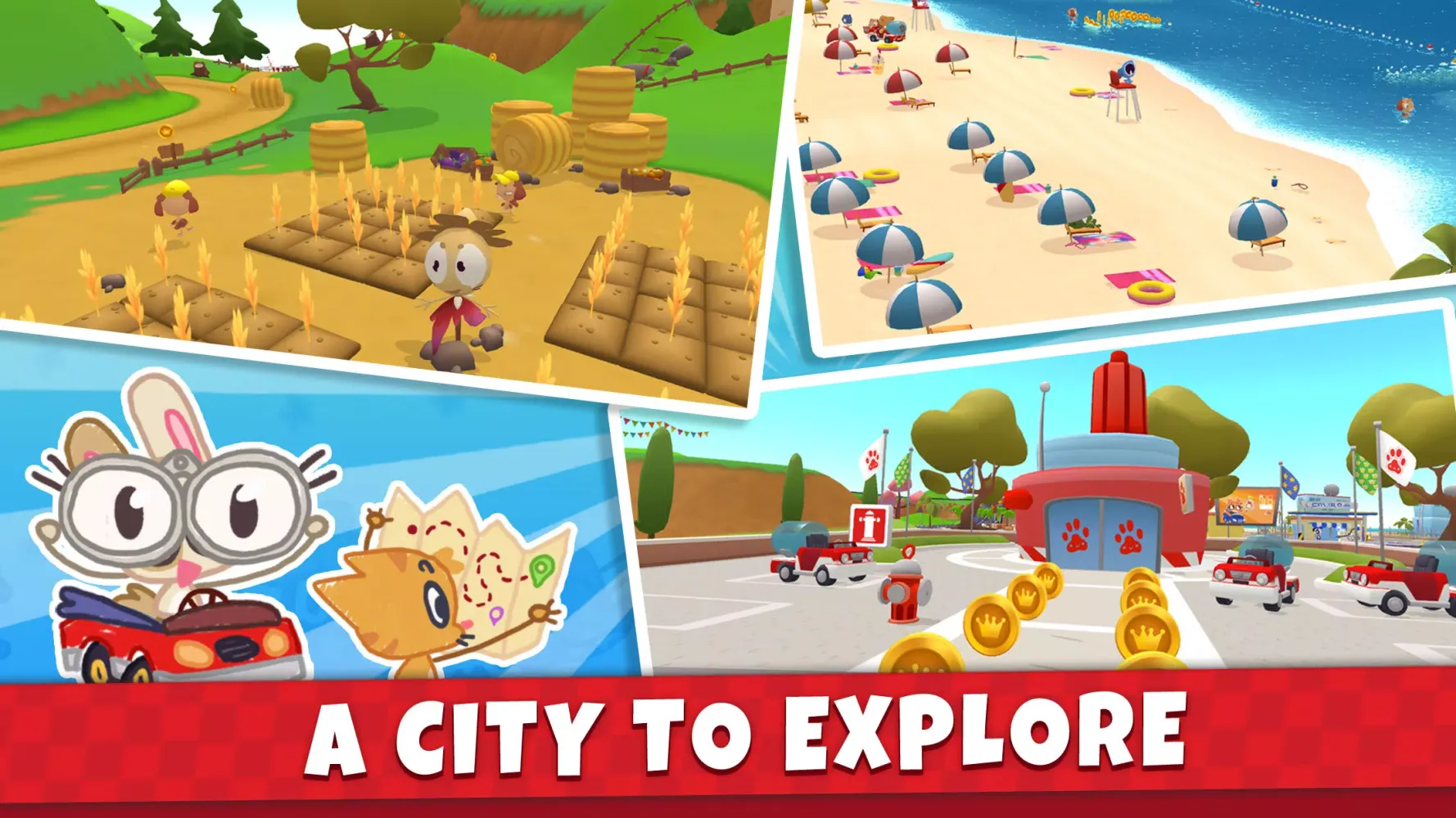 Capturas de pantalla de Puppy Cars – Kids Racing Game