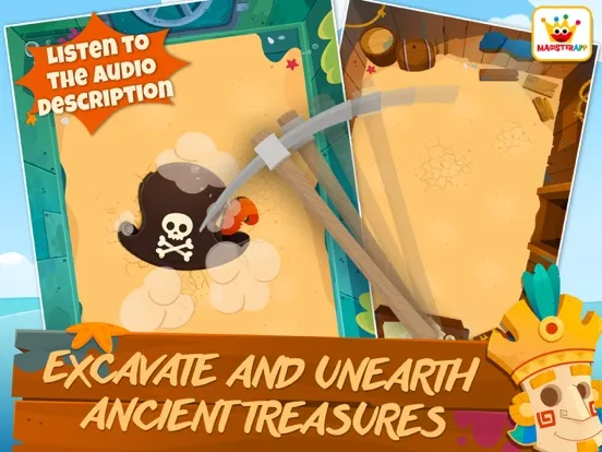 Capturas de tela do Archaeologist Educational Game iPad 