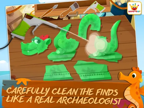 Capturas de tela do Archaeologist Educational Game iPad 