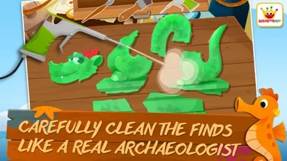 Capturas de tela do Archaeologist Educational Game