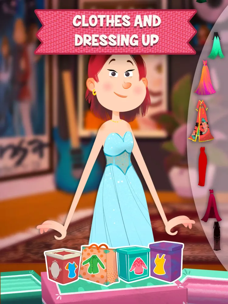 Hair Salon & Dress Up Girls 5+ 스크린샷