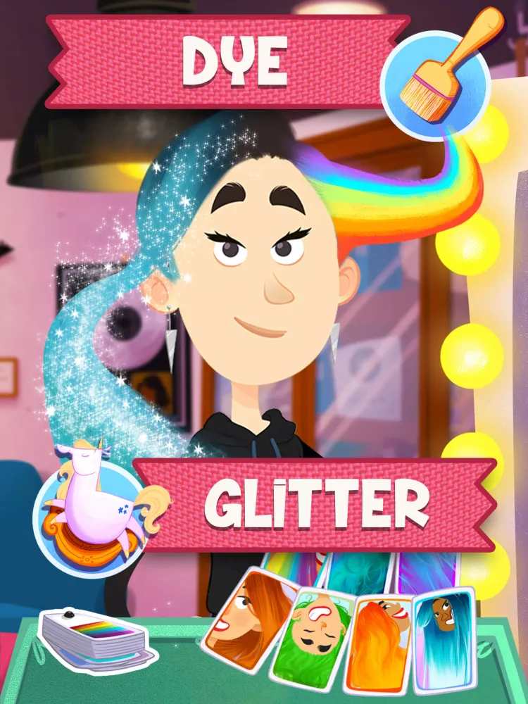 Hair Salon & Dress Up Girls 5+ 스크린샷
