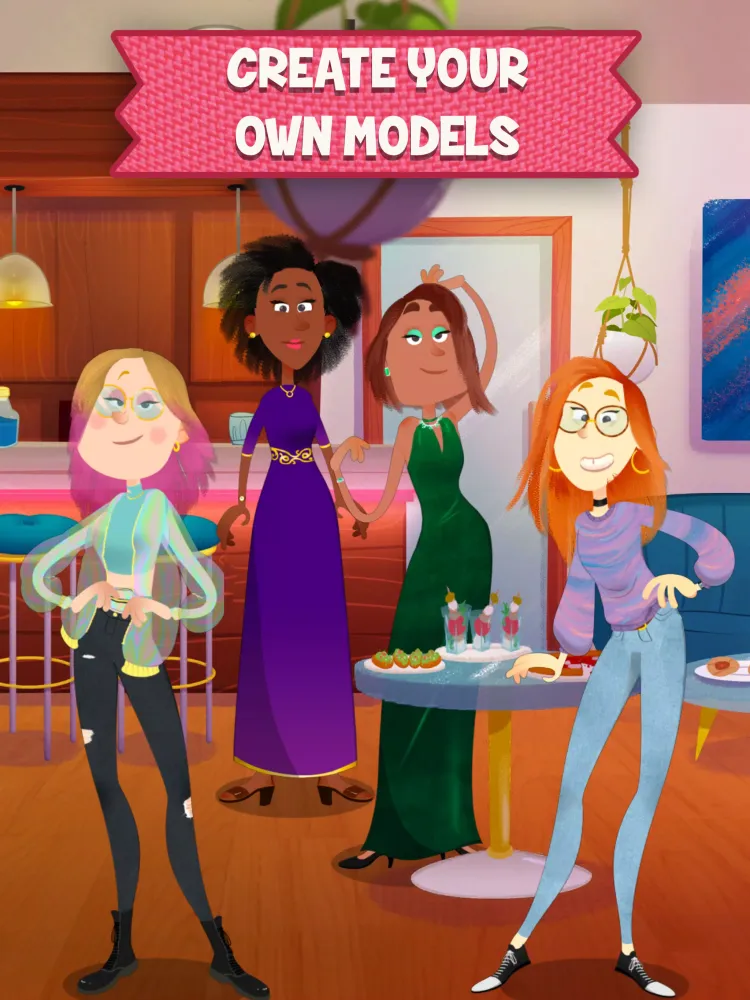 Hair Salon & Dress Up Girls 5+ 스크린샷