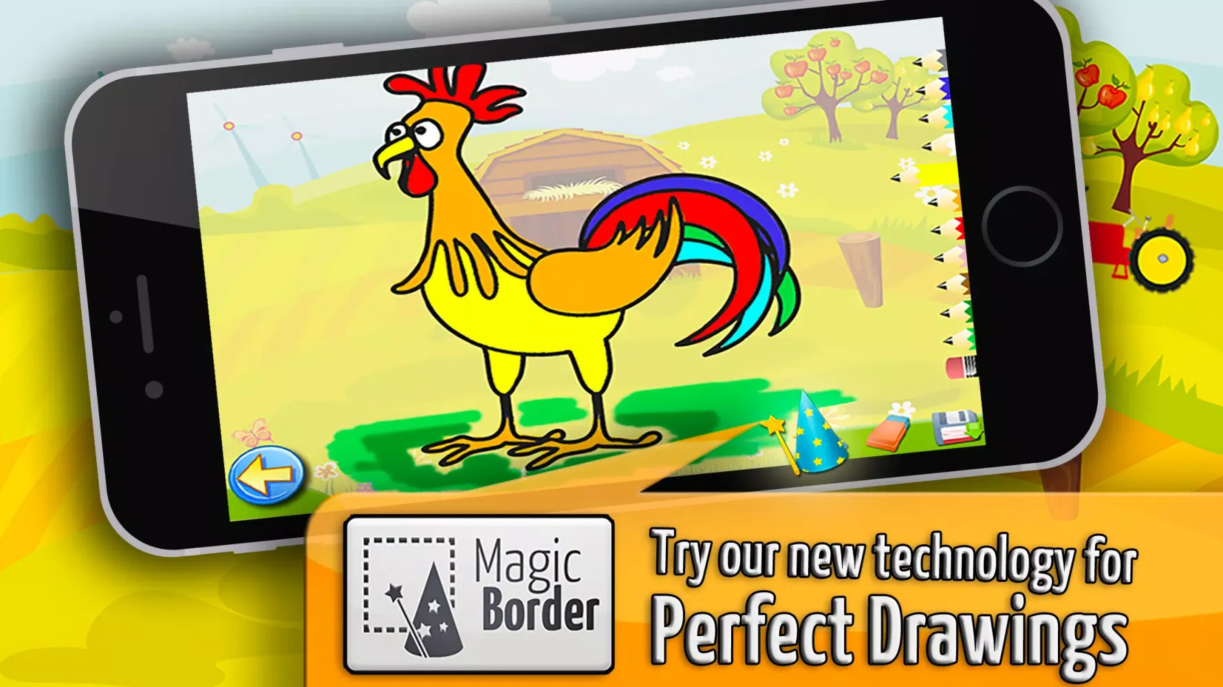 ภาพหน้าจอของ Farm Animals Puzzles Games 2+