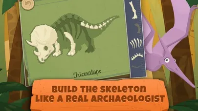 Ảnh chụp màn hình của Archaeologist: Jurassic Games