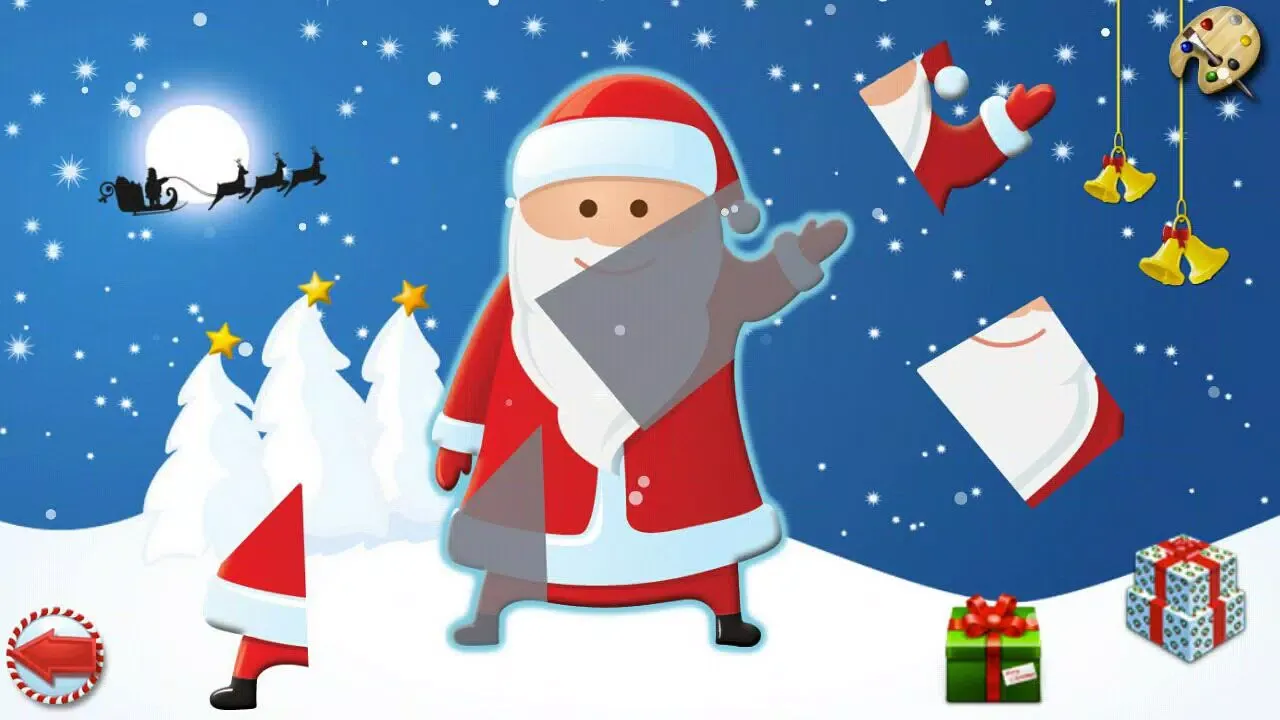Zrzuty ekranu Coloring book Christmas Games