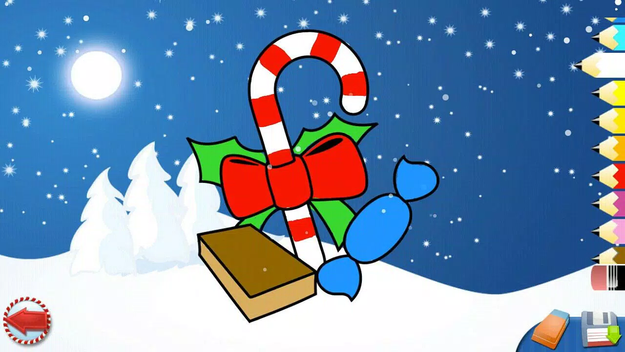 Coloring book Christmas Games Screenshots