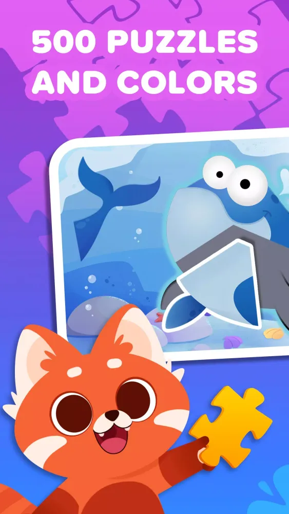 Capturas de pantalla de Puzzle Coloring Book for Kids