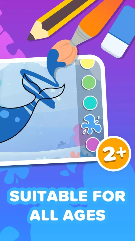 Capturas de pantalla de Puzzle Coloring Book for Kids