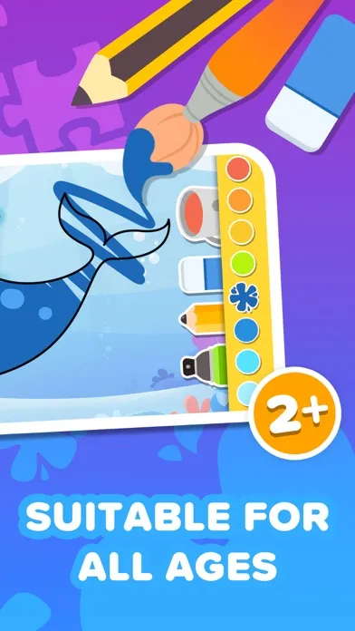 تصاویر Puzzle Coloring Book for Kids