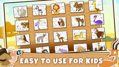 Africa Animals: Kids games 2+ Ekran Görüntüleri