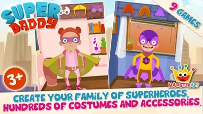 Captures d'écran de Super Daddy - Dress Up a Hero