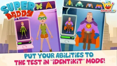 Captures d'écran de Super Daddy - Dress Up a Hero