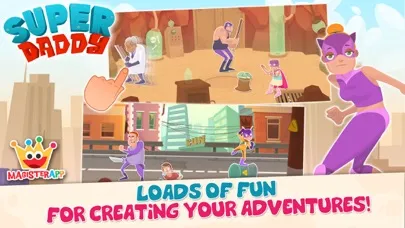 Captures d'écran de Super Daddy - Dress Up a Hero