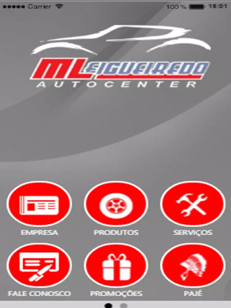 ภาพหน้าจอของ ML Figueiredo iPad 