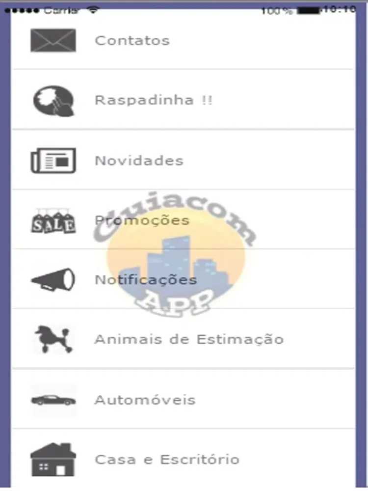Guiacomapp iPad  Screenshots