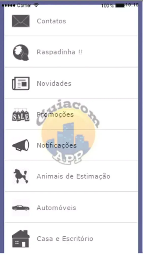 Guiacomapp Screenshots