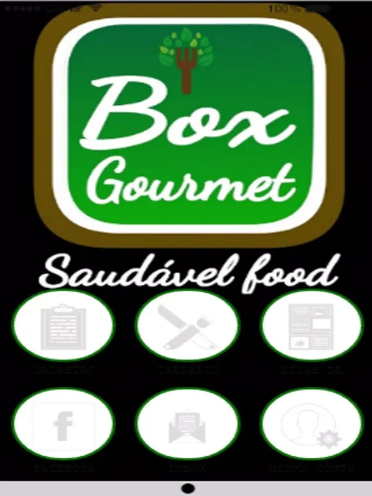 Zrzuty ekranu Box Gourmet iPad 