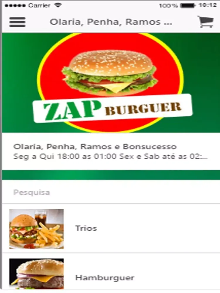Zrzuty ekranu Zap Burguer iPad 
