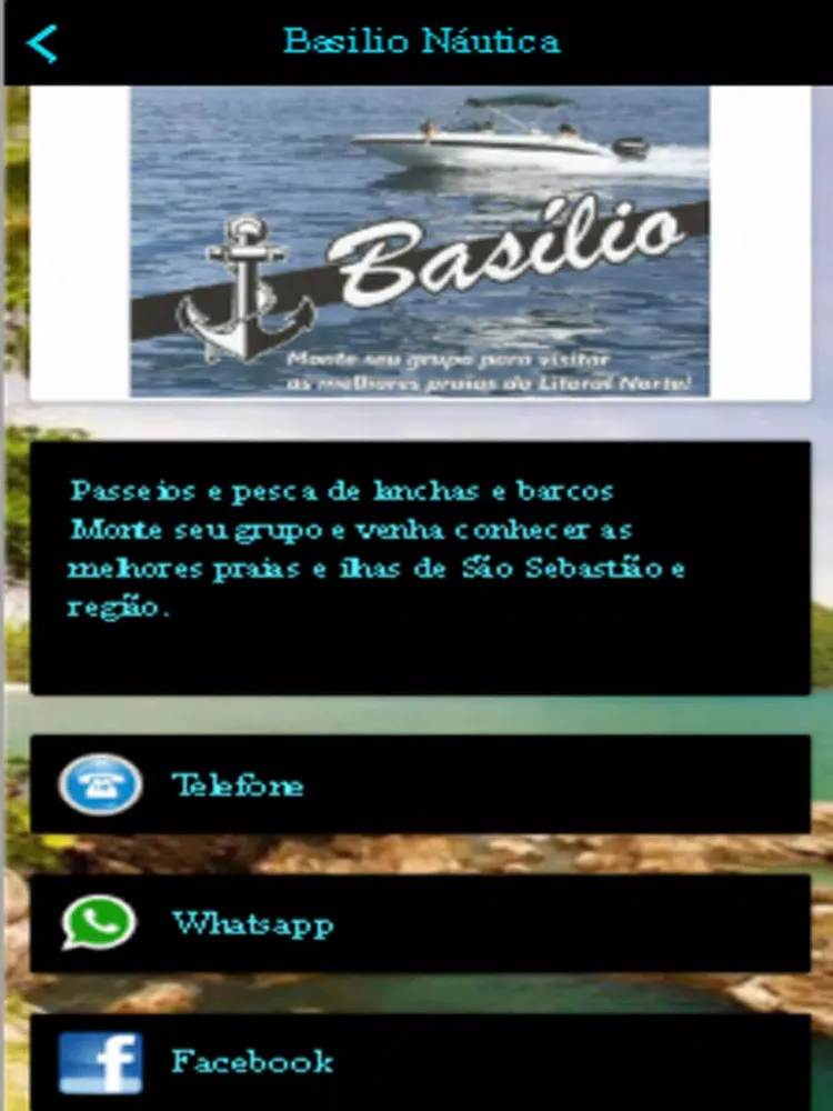 ภาพหน้าจอของ Trilha Litoral-São Sebastião iPad 