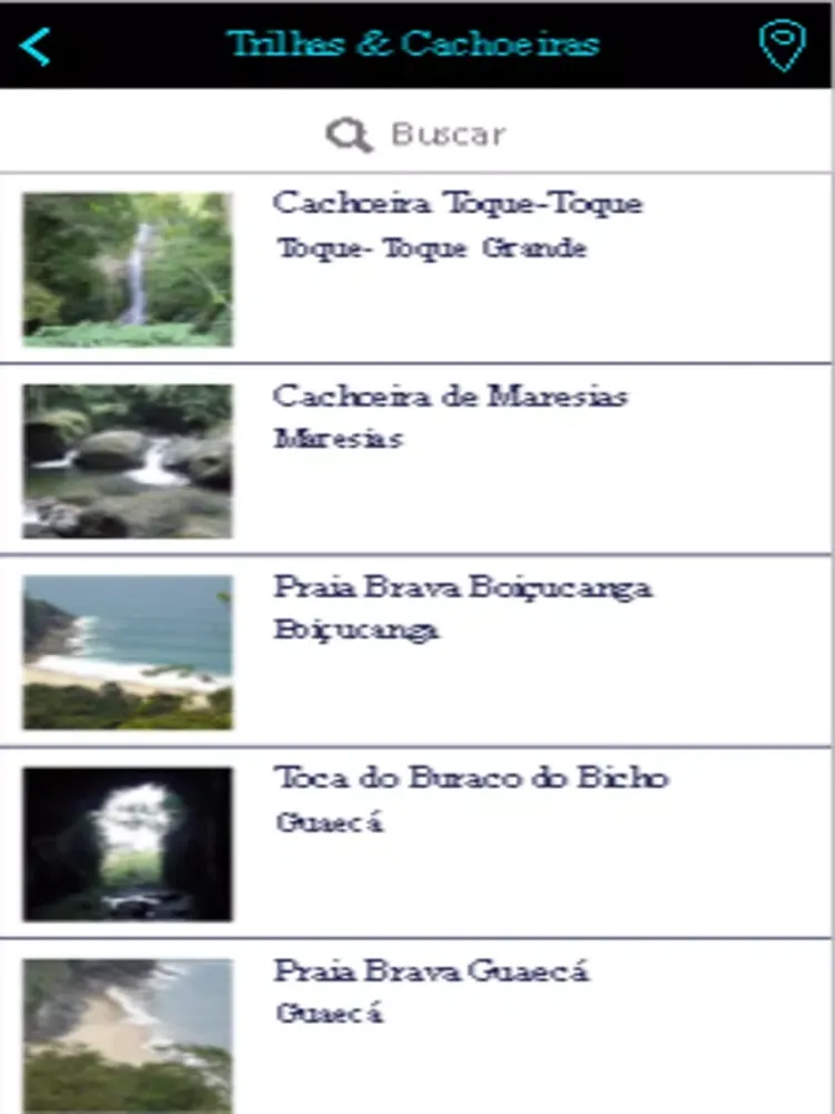 ภาพหน้าจอของ Trilha Litoral-São Sebastião iPad 
