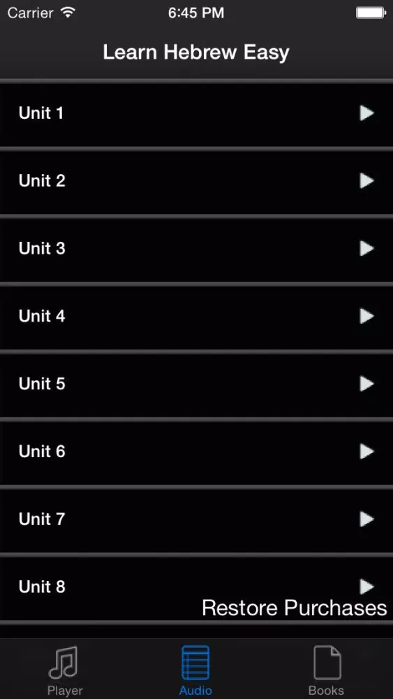 Capturas de pantalla de Learn Hebrew Easy