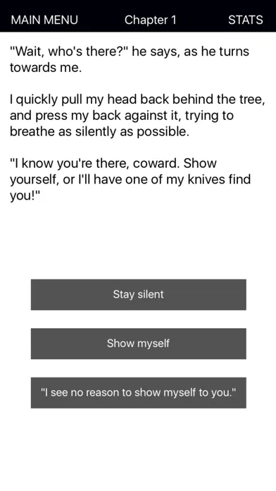 Ảnh chụp màn hình của Magium- Text adventure (CYOA)